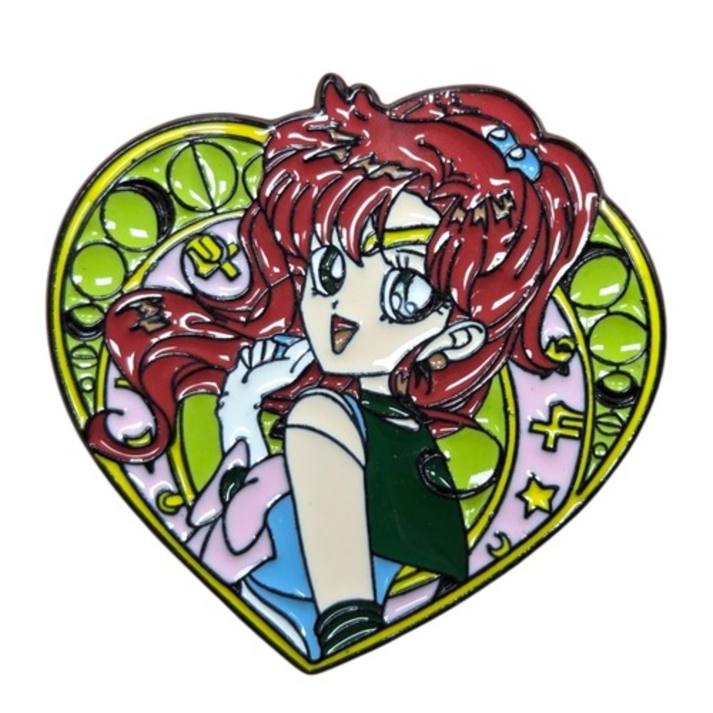 Viz Media Pretty Guardian Sailor Moon Sailor Jupiter Heart Character Enamel Pin